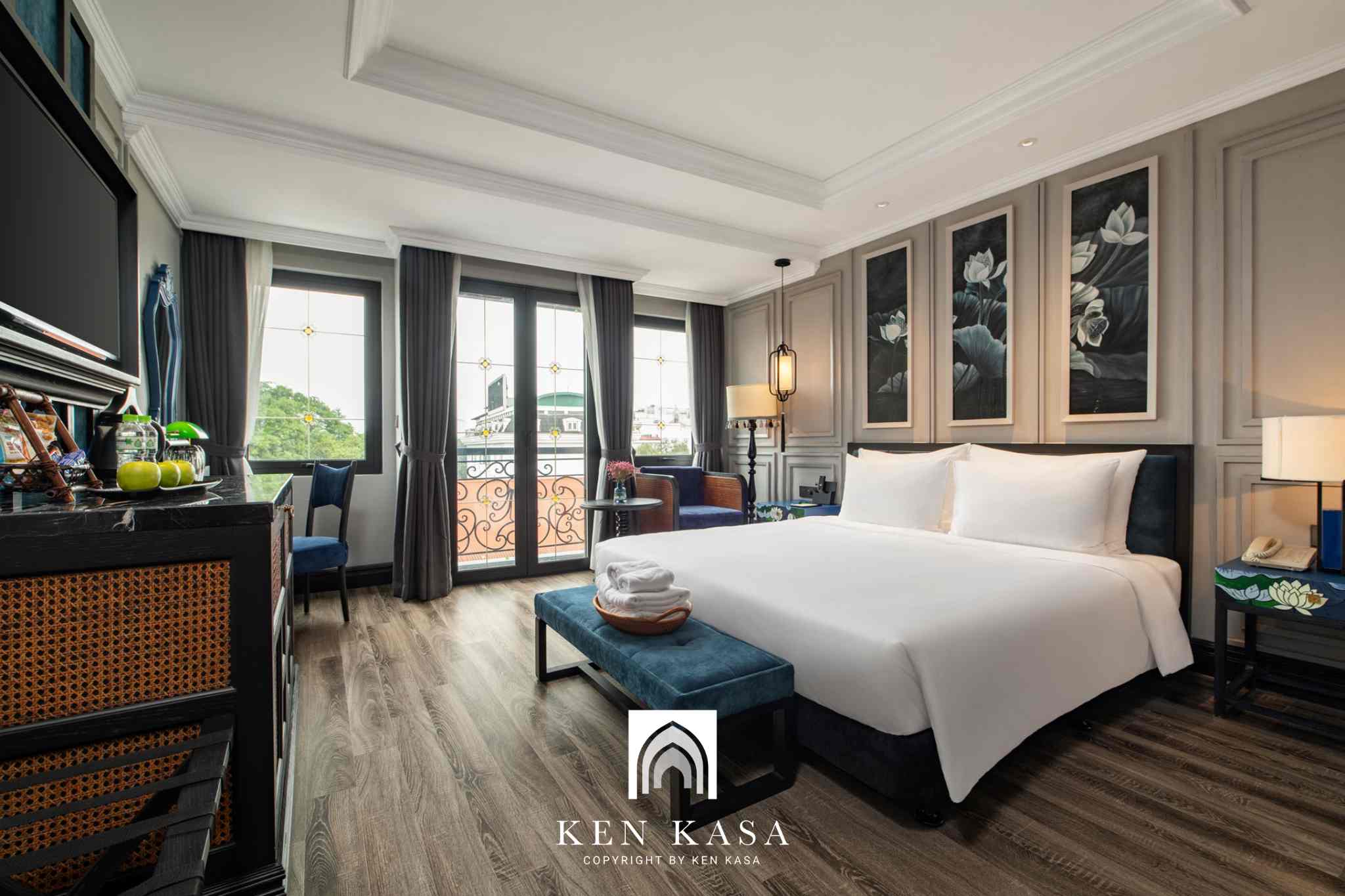 Mẫu thiết kế phòng suite của Solaria hanoi hotel 